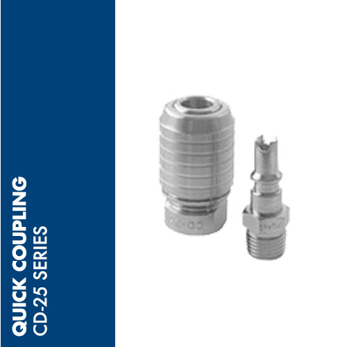 CD25 - Quick Couplings CD-25 - DN 5,2 mm 