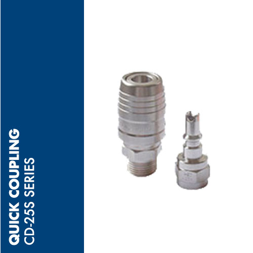 CD2S - Quick couplings SAFETY CD-25S - DN 5,2 mm 