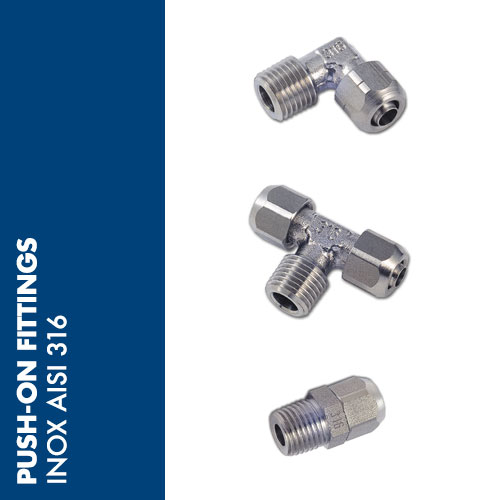 2700 - Push-on Fittings INOX AISI 316 