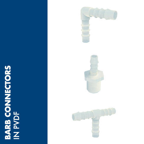 5900 - PVDF Barb Connectors 