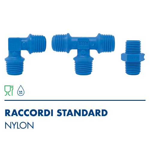 1800 - Raccordi standard in Nylon 