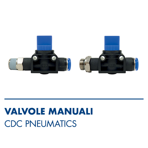 HV - Valvole Manuali in Tecnopolimero 