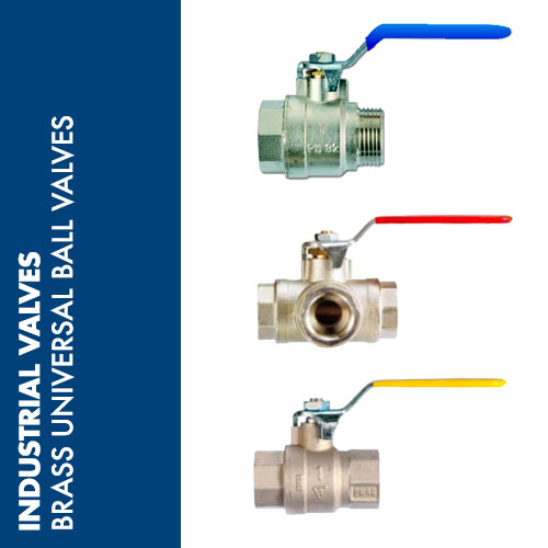 VSUO - Brass universal ball valves 