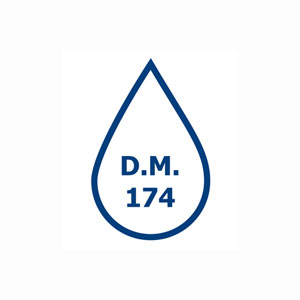 Logo DM174F - D.M. 174/2004 - PVDF series - Declaration of conformity D.M. 174/2004 - PVDF series