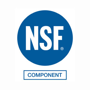 Logo NSF - NSF Components - Serie HFR e XVR - Certificazioni NSF Components per le serie HFR e XVR