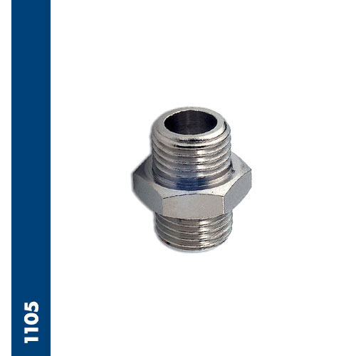 Immagine 1105 - Nipple BSPP & metric thread