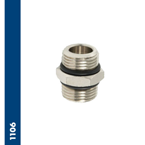 Nipple BSPP thread with OR