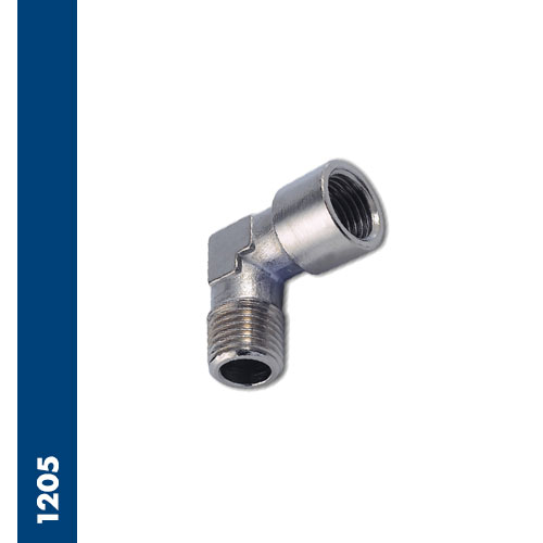 Immagine 1205 - Male BSPT / Female BSPP & metric thread elbow