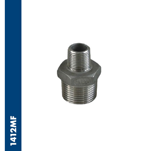 Reduced nipple connector