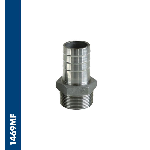 Immagine 1469MF - Barb connector BSPT thread