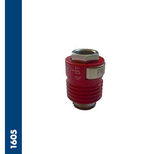 Immagine 1605 - Slide valve with security block BSPP thread