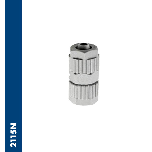 Union connector push-on NPT thread