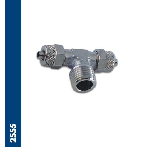 Immagine 2555 - Male tee adapter BSPT thread