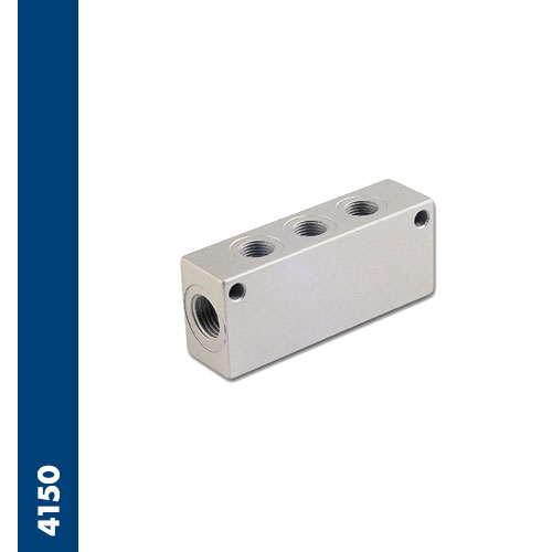 Immagine 4150 - Aluminum single distribution manifold