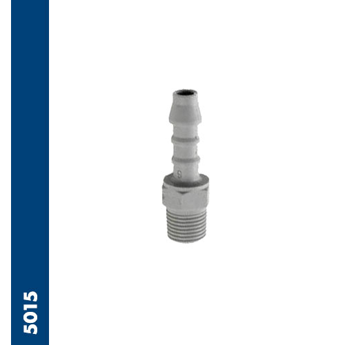 Male barb connector NPT thread