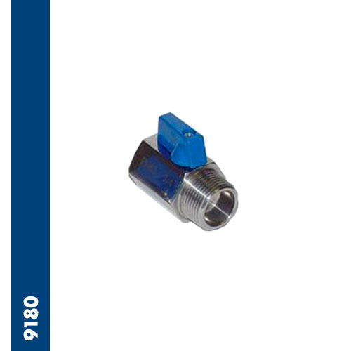 Immagine 9180 - Mini ball valve M/F Inox AISI 316