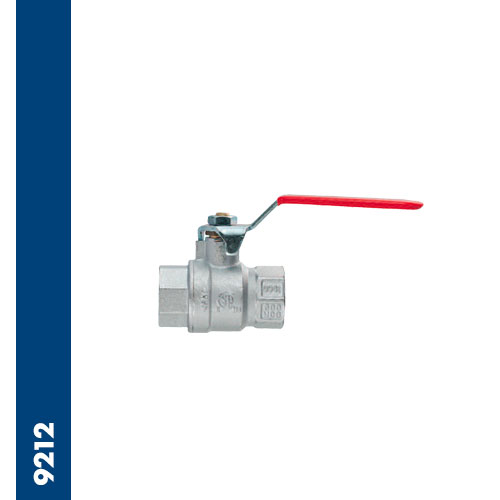 Immagine 9212 - Full bore universal ball valve, threaded ends NPT F/F - red lever