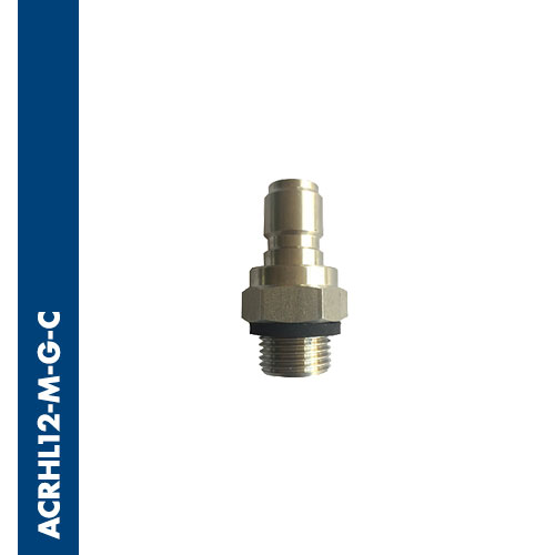 Immagine ACRHL12-M-G-C - Male quick coupler with seal level