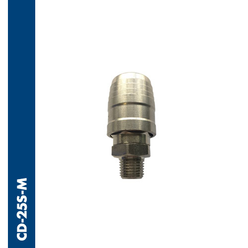 Immagine CD-25S-M - Male quick coupler BSPT, DN 5,2