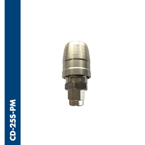 Quick coupler with push-on fitting, DN 5,2