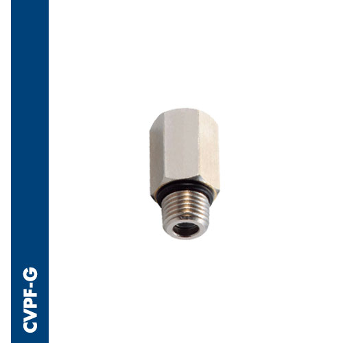 Female conector check valve BSPP thread - OUT