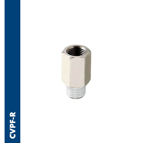 Female connector check valve BSPT thread - OUT