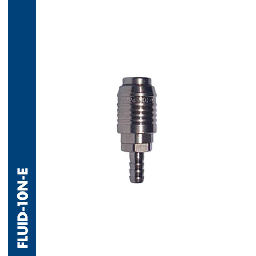 Immagine FLUID-10N-E - Quick coupler with barb connector