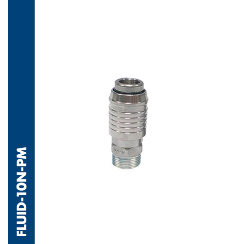 Immagine FLUID-10N-M - Male quick coupler