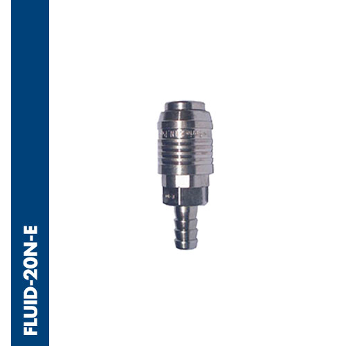 Immagine FLUID-20N-E - Quick coupler with barb connector