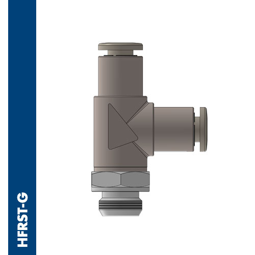 Male connector BSPP & metric thread