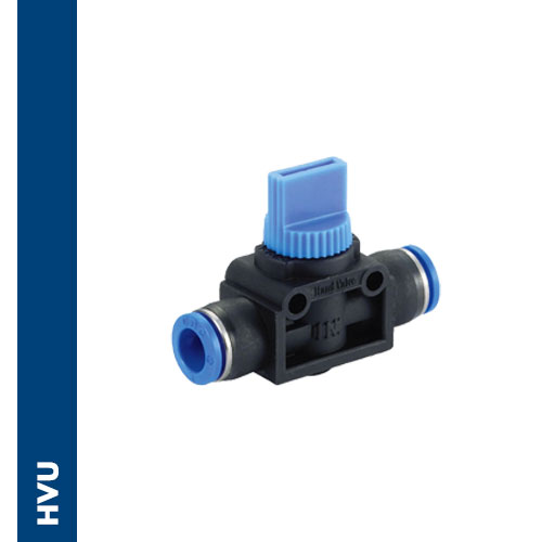 Union hand valve tube-tube