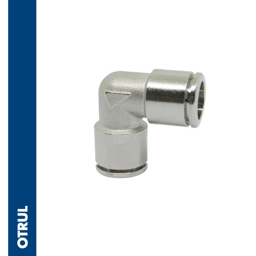 Union elbow metric tube nickel plated