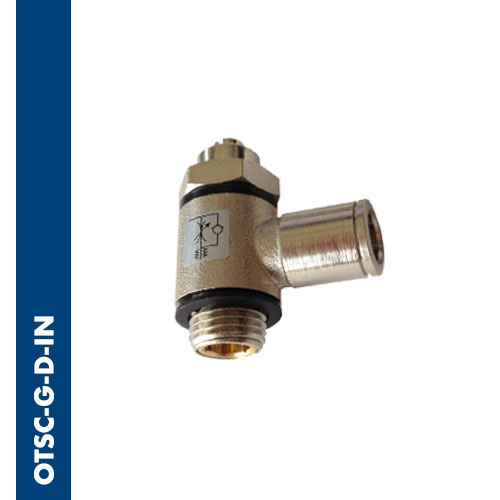 Immagine OTSC-G-D-IN - Screwdriver flow regulator BSPP & metric thread for valves