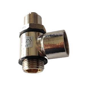 Screwdriver female flow regulator BSPP & metric thread for cylinders