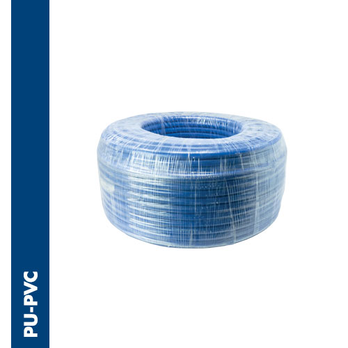 Polyurethane tube with internal PVC non-toxic coating