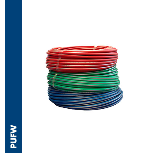 Antisparkling polyurethane tube flamex hybrid