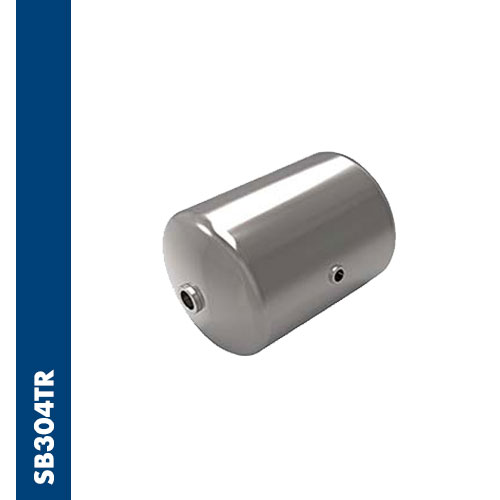 Stainless steel AISI 304 tank