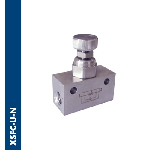 Immagine XSFC-U-N - Unidirectional female flow regulator NPT thread Inox AISI 316