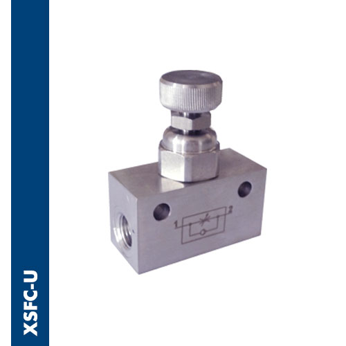 Immagine XSFC-U - Unidirectional female flow regulator BSPP thread Inox AISI 316