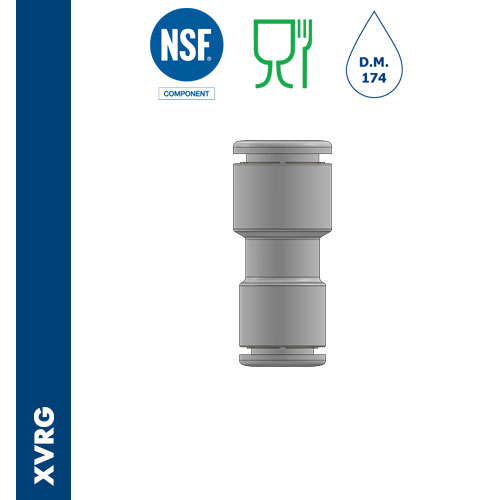 Immagine XVRG - Reduced union connector stainless steel AISI 316L