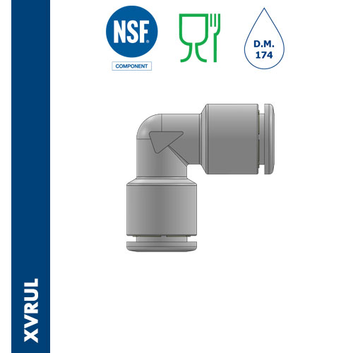 Immagine XVRUL - Union elbow stainless steel AISI 316L